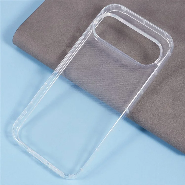 Для Google Pixel 9 / 9 Pro TPU-чехол Anti-Scratch Ultra Clear Phone Cover (Big Rear Lens Hole)