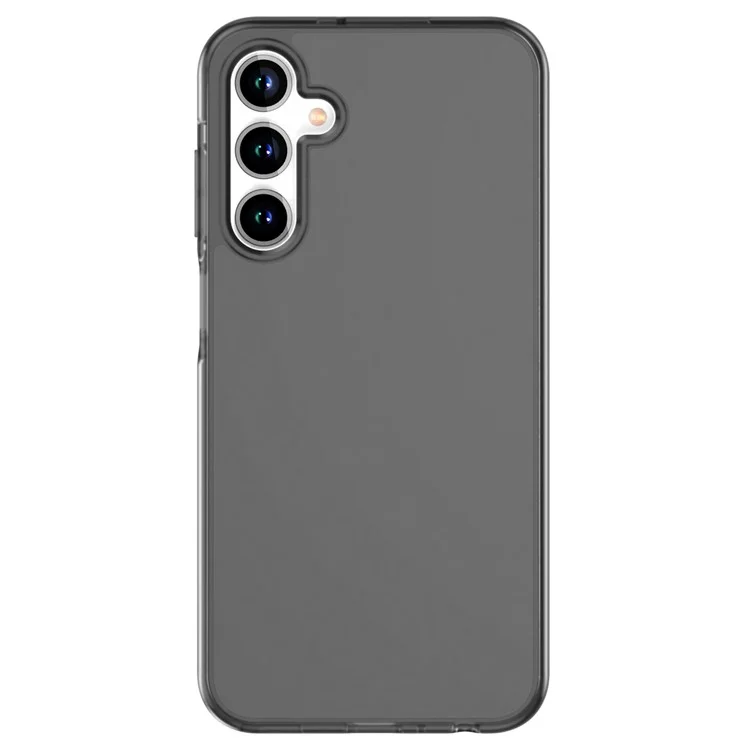 For Samsung Galaxy A35 5G Case Skin-Touch TPU+PC Matte Phone Cover (MOQ: 100) - Transparent Black