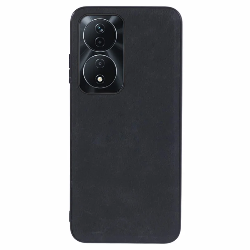 For Honor 90 Smart / X7b 4G Case PU Leather+PC+TPU Hybrid Phone Cover - Black