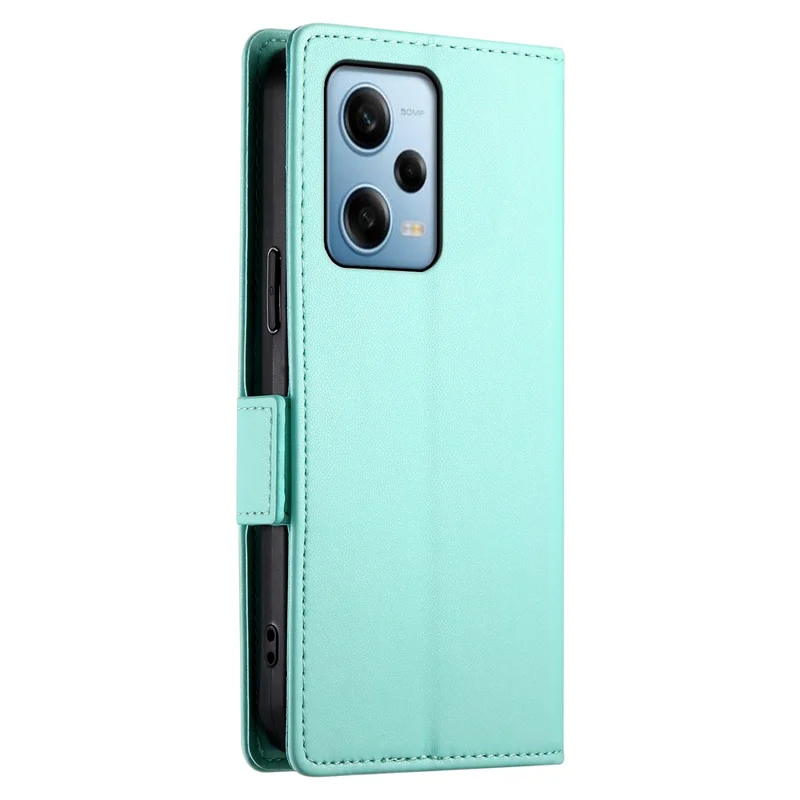DF-010 For Xiaomi Redmi Note 12 Pro 5G / Note 12 Pro Speed 5G / Poco X5 Pro 5G Case Phone Leather Cover - Mint Green
