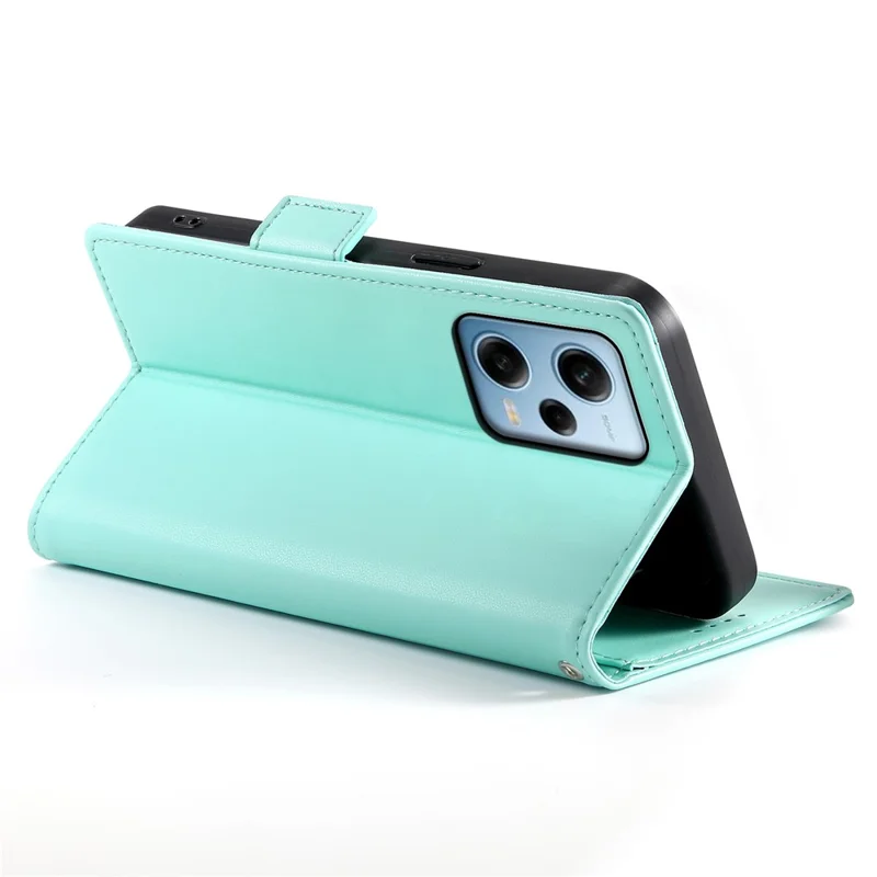 DF-010 For Xiaomi Redmi Note 12 Pro 5G / Note 12 Pro Speed 5G / Poco X5 Pro 5G Case Phone Leather Cover - Mint Green