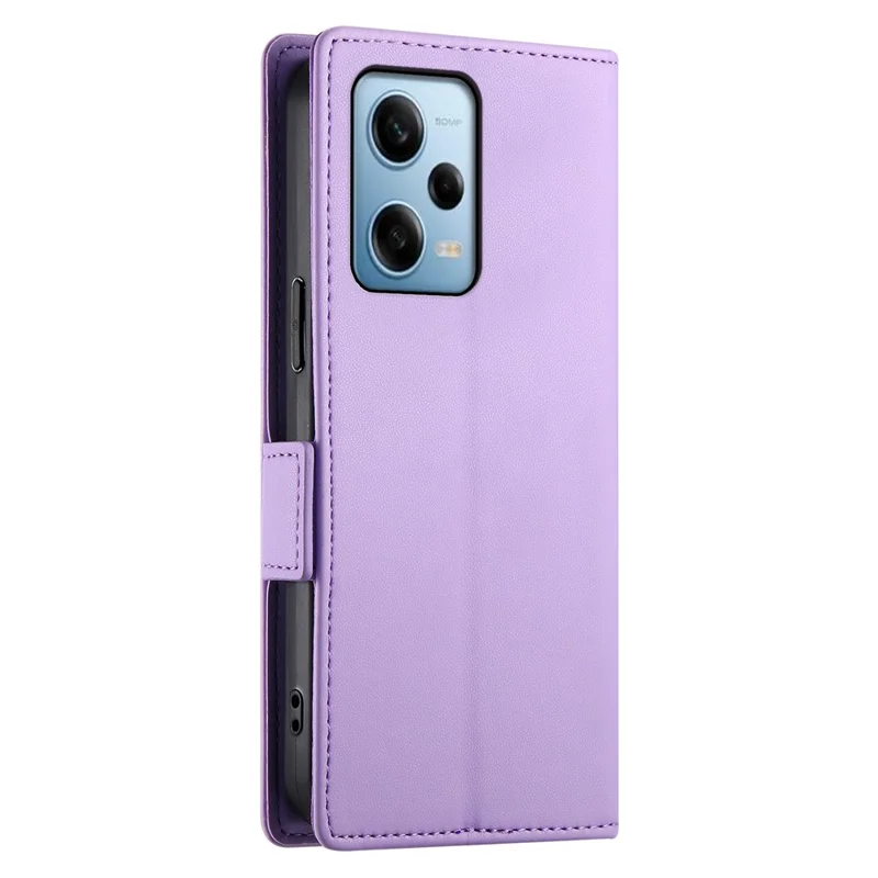 DF-010 For Xiaomi Redmi Note 12 Pro 5G / Note 12 Pro Speed 5G / Poco X5 Pro 5G Case Phone Leather Cover - Purple