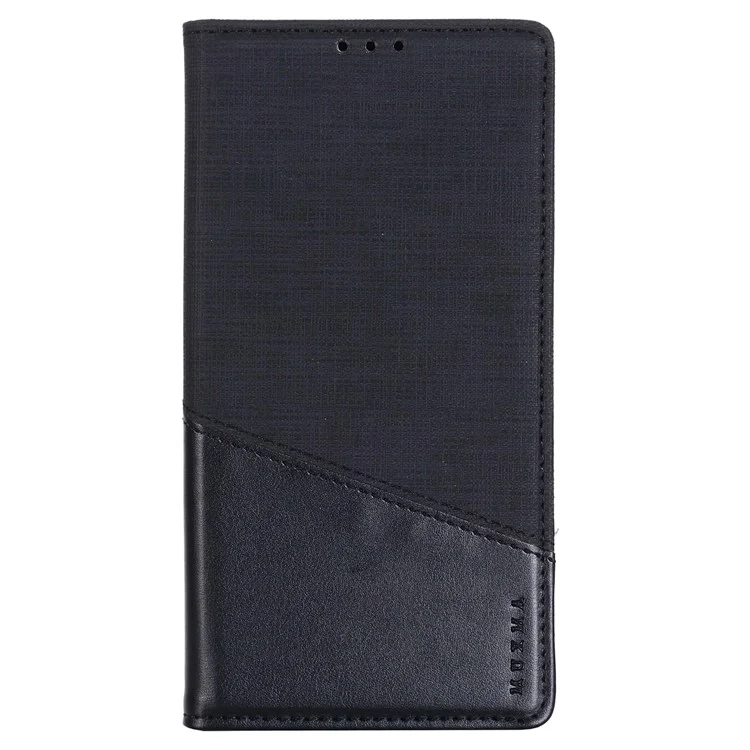 MUXMA MX109 para Samsung Galaxy F55 5G / C55 5G / M55 5G Funda de teléfono con bloqueo RFID Soporte de pie - Negro