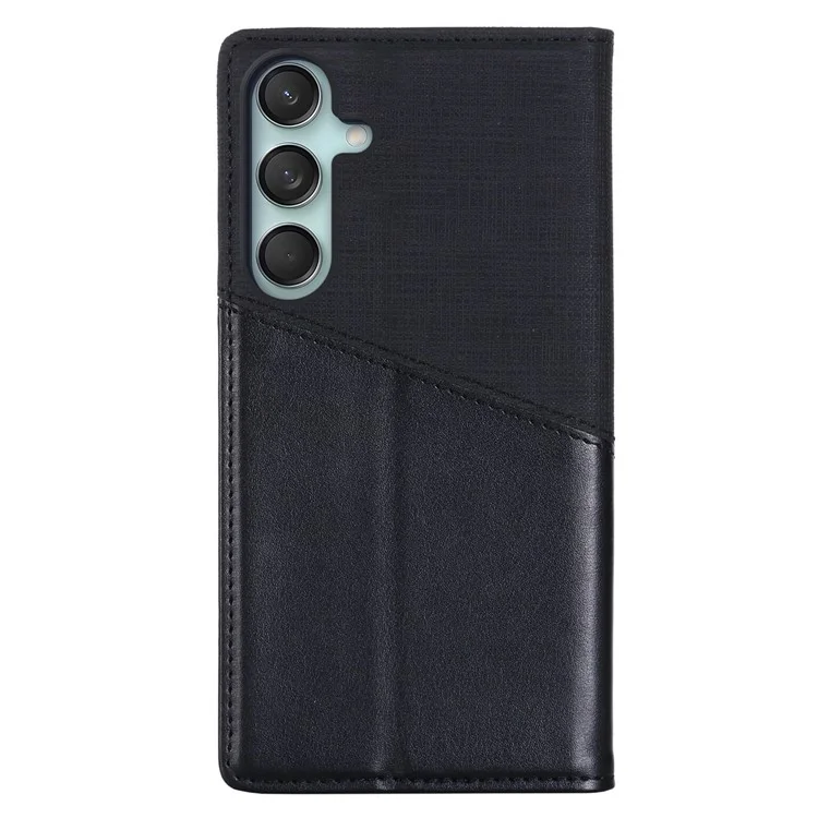 MUXMA MX109 para Samsung Galaxy F55 5G / C55 5G / M55 5G Funda de teléfono con bloqueo RFID Soporte de pie - Negro
