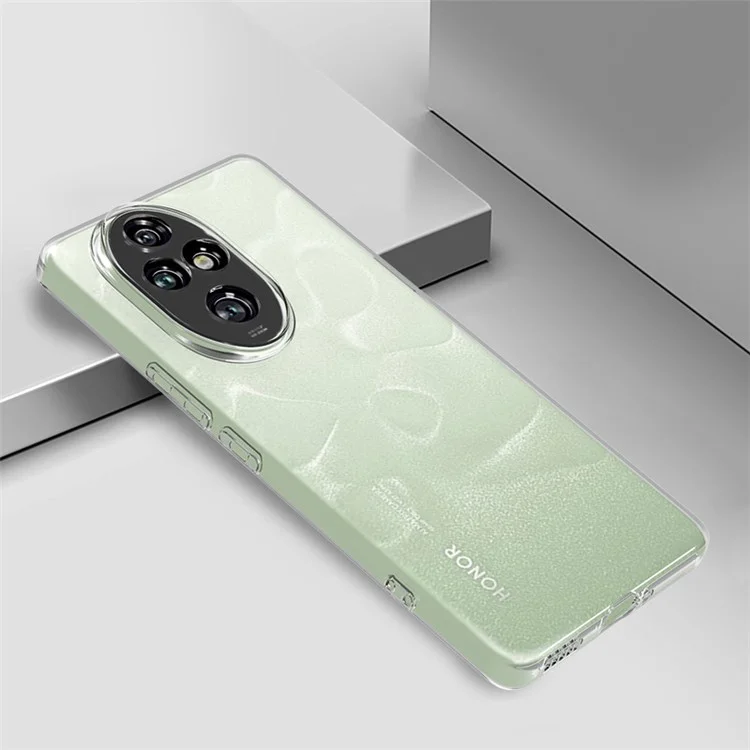 For Honor 200 Pro 5G Case Ultra Thin Transparent Soft TPU Phone Cover