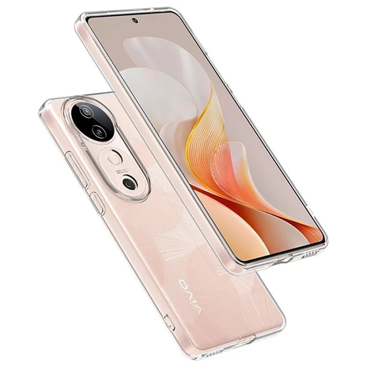 Для vivo S19 5G Case Ultra Thin Transparent Soft TPU Phone Cover