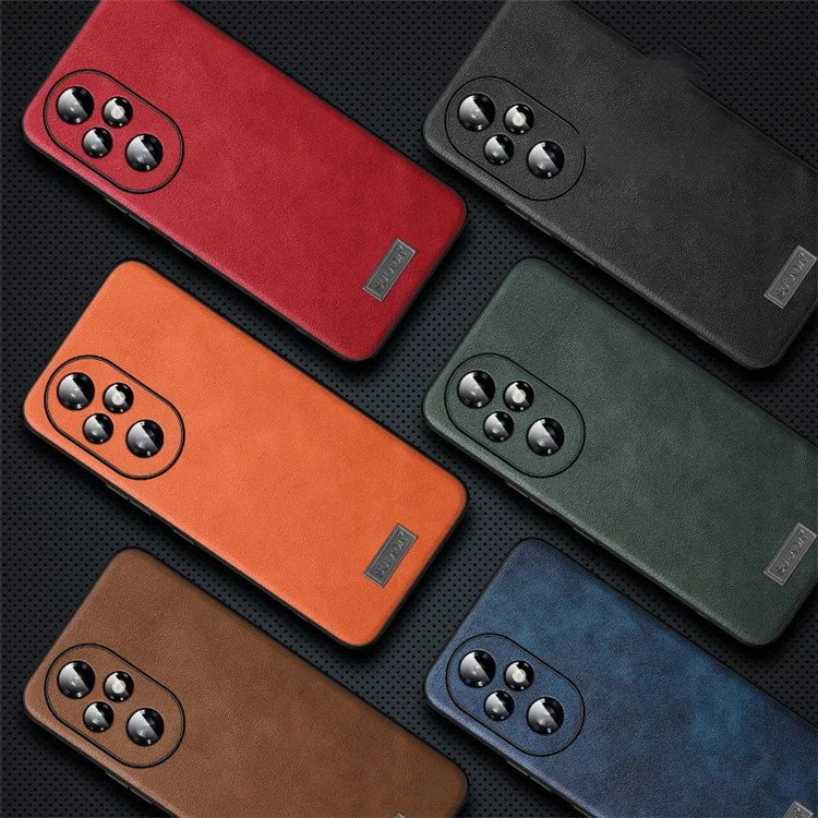 SULADA For Honor 200 Pro 5G Phone Case PU Leather+TPU+PC Back Cover - Green