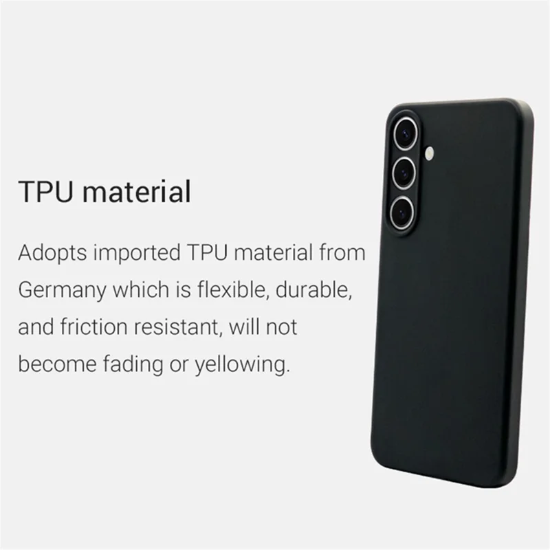 KZDOO Q Series For Samsung Galaxy S24 Case Soft TPU Matte Phone Cover 0.8mm Thick