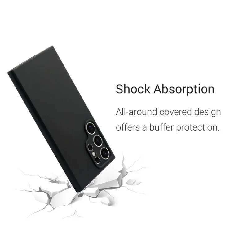 KZDOO Q Series For Samsung Galaxy S24 Ultra Case Matte Finish TPU Mobile Phone Cover