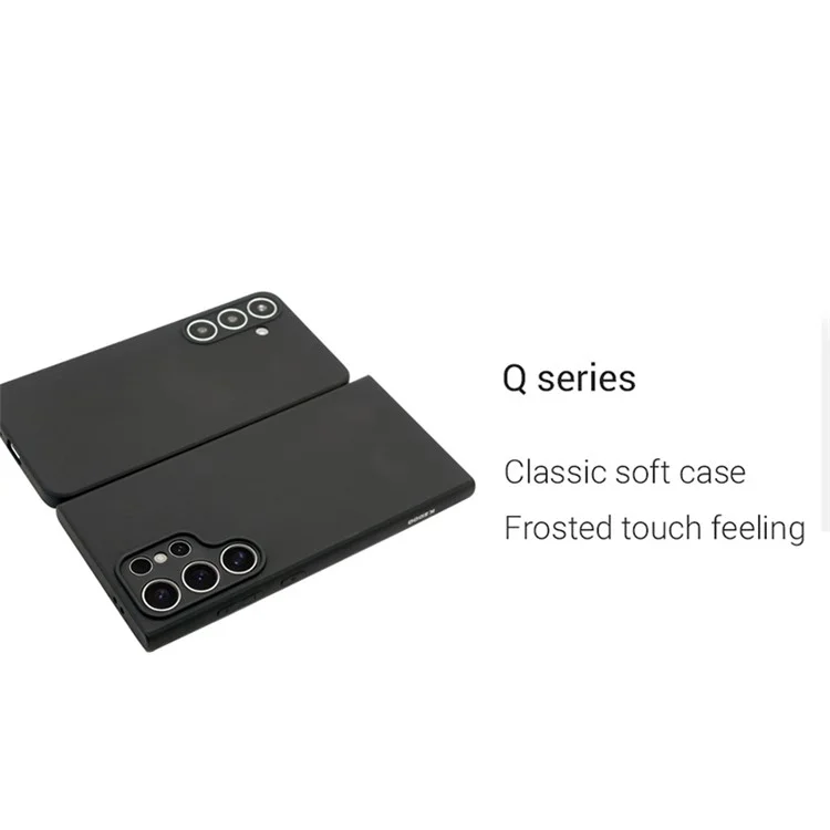 KZDOO Q Series For Samsung Galaxy S24 Ultra Case Matte Finish TPU Mobile Phone Cover