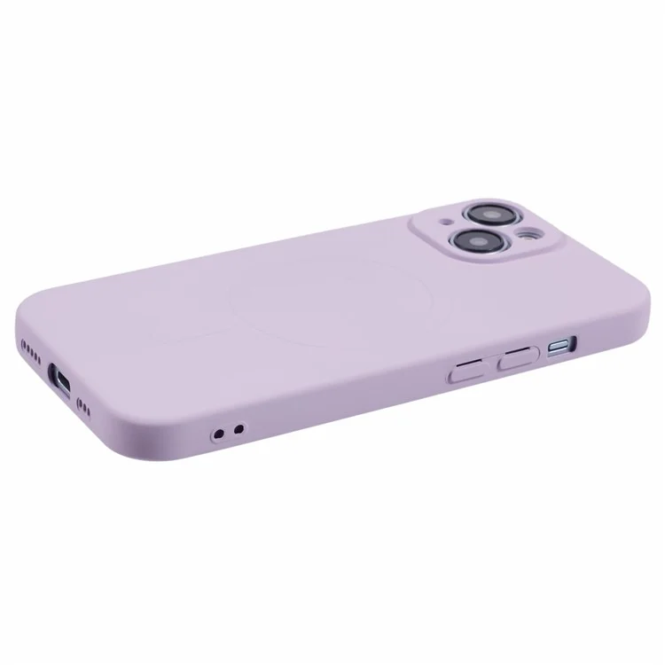 For iPhone 14 Case Compatible with MagSafe Shockproof Soft TPU Phone Cases - Purple
