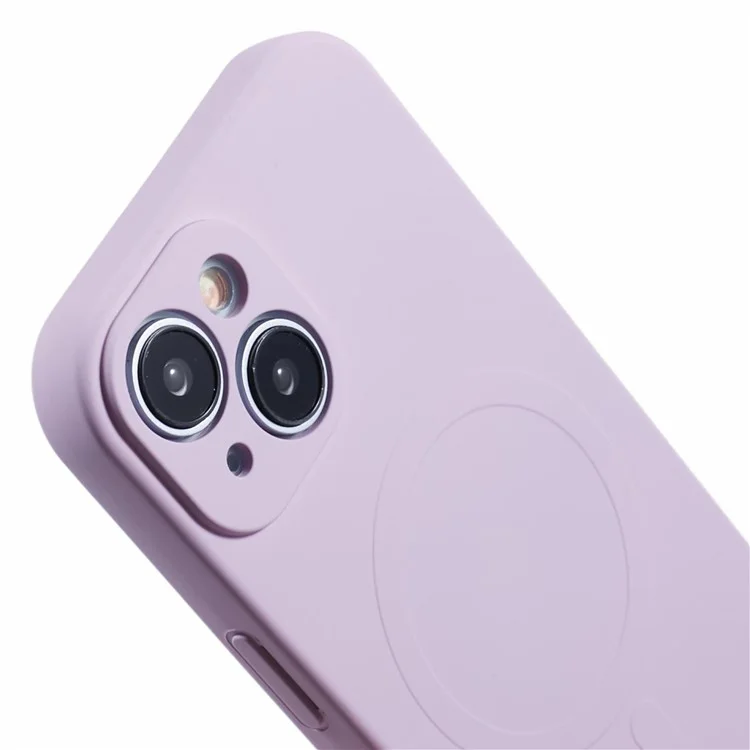 For iPhone 14 Case Compatible with MagSafe Shockproof Soft TPU Phone Cases - Purple