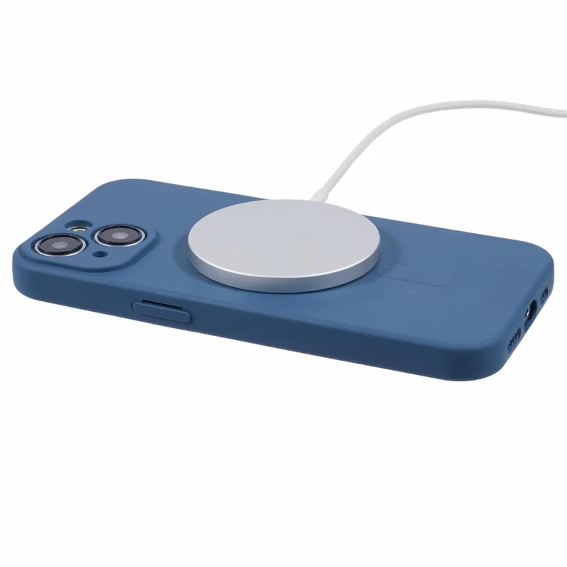 For iPhone 14 Case Compatible with MagSafe Shockproof Soft TPU Phone Cases - Sapphire