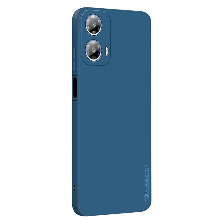 PINWUYO JK Серия Подсоединения для Motorola Moto G45 5G / G34 5G Чехол TPU Чехол для телефона Шелковисто-мягкое прикосновение - Темно-синий