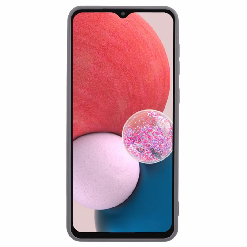 NKS Series For Samsung Galaxy A23 4G / A23 5G (Global Version) Case Integrated Kickstand TPU+PC Phone Cover - Grey