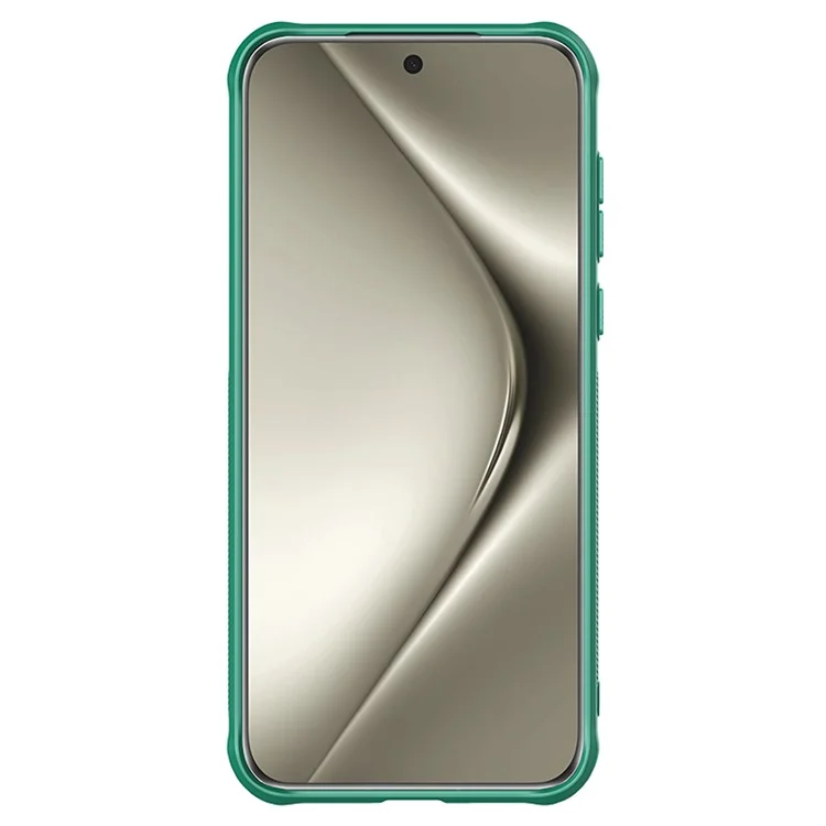 NILLKIN Iceblade Prop per Huawei Pura 70 Pro / 70 Pro+ Custodia PC+TPU Guscio Telefono con Copertura Obiettivo e Supporto Pieghevole - Verde