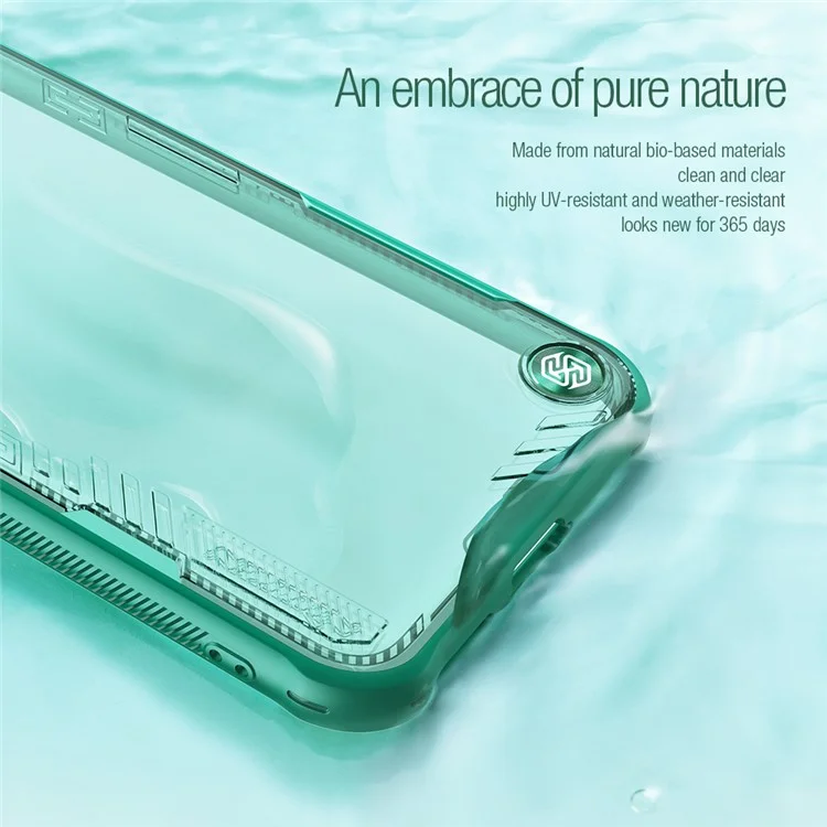 NILLKIN Iceblade Prop per Huawei Pura 70 Pro / 70 Pro+ Custodia PC+TPU Guscio Telefono con Copertura Obiettivo e Supporto Pieghevole - Verde