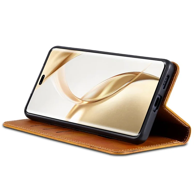 AZNS For Honor 200 Pro 5G Wallet Phone Cases Wholesale Shockproof Leather Flip Cover - Brown
