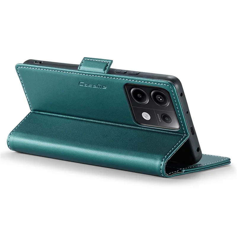 CASEME 023 Series For Xiaomi Redmi Note 13 Pro 5G / Poco X6 5G Case RFID Blocking Wallet Phone Cover - Green