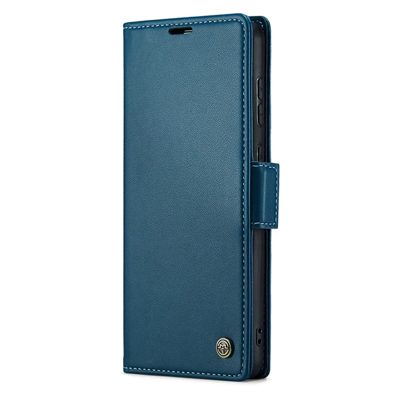 CASEME 023 Series For Samsung Galaxy S20 Ultra Case Wallet RFID Blocking Leather Phone Cover - Blue