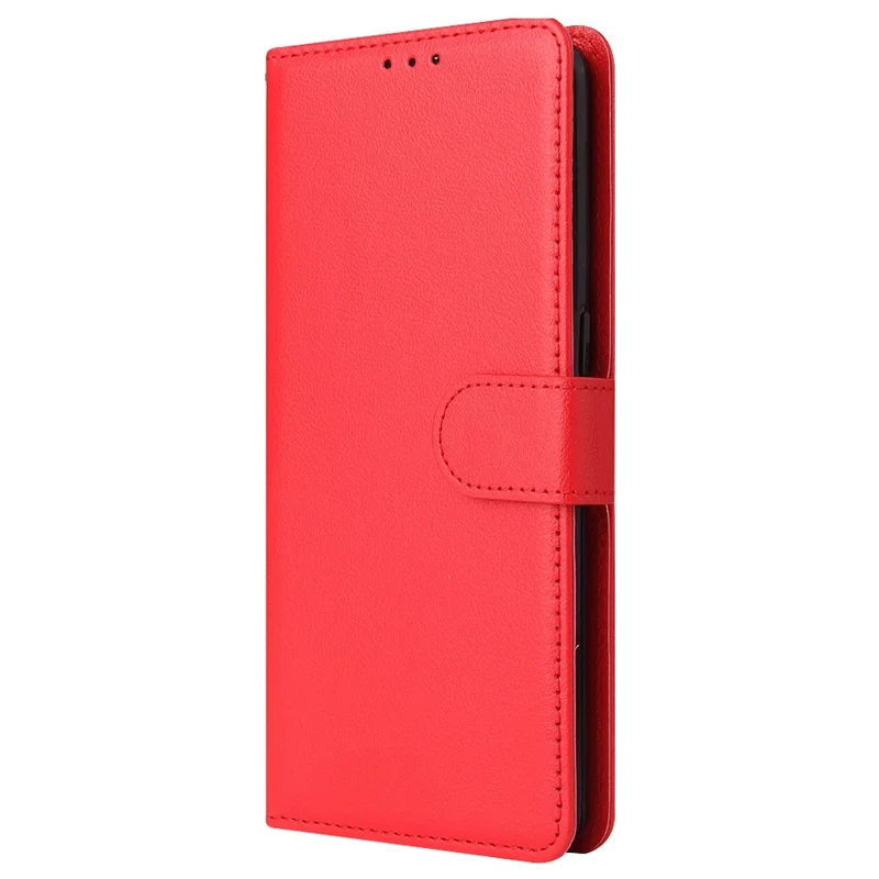 For Samsung Galaxy A23 4G / A23 5G (Global Version) / F23 5G / M23 5G / M13 4G Phone Case PU Leather Cover - Red