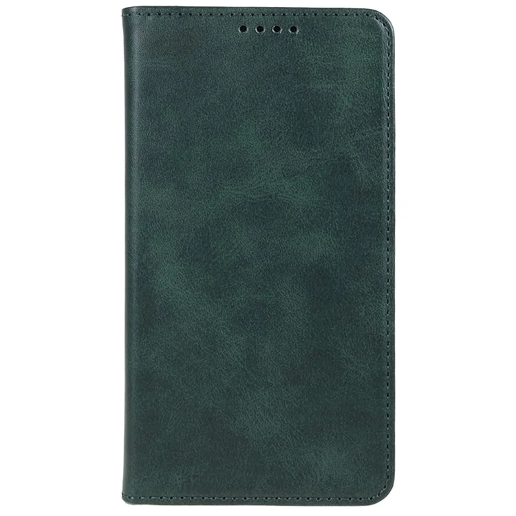 Per Samsung Galaxy Xcover7 Case Stand Strong Magnetic Leather Phone Cover - Verde