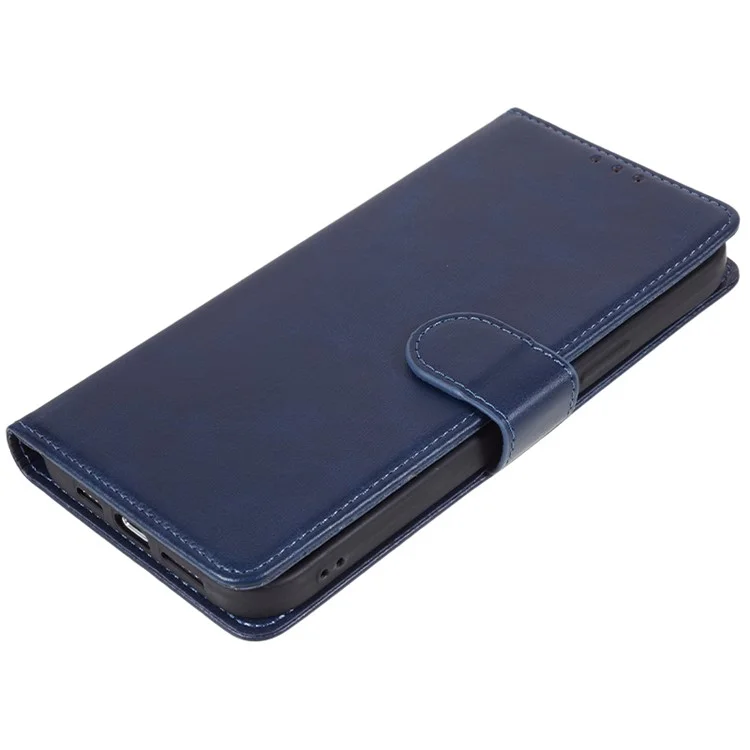 Pour Infinix GT 20 Pro 5G Étui en cuir portefeuille Couvercle de téléphone avec fermoir magnétique - Bleu