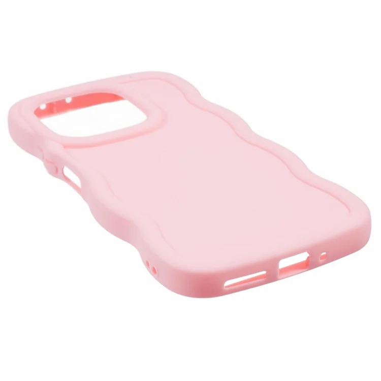 Serie XL per Xiaomi Redmi Note 13 Pro 5G / Poco X6 5G Custodia TPU Cover Telefono Bordo Ondulato - Rosa