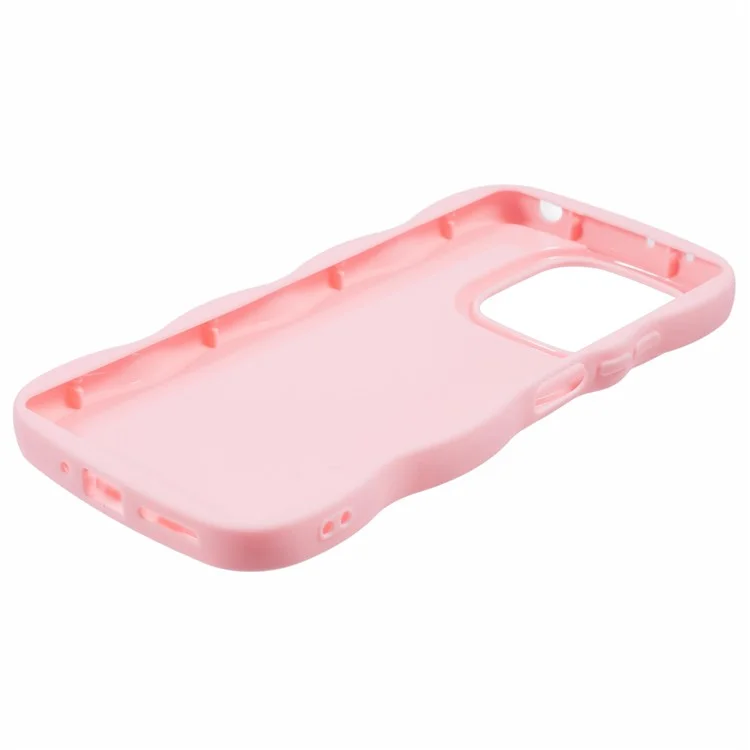 Serie XL per Xiaomi Redmi Note 13 Pro 5G / Poco X6 5G Custodia TPU Cover Telefono Bordo Ondulato - Rosa