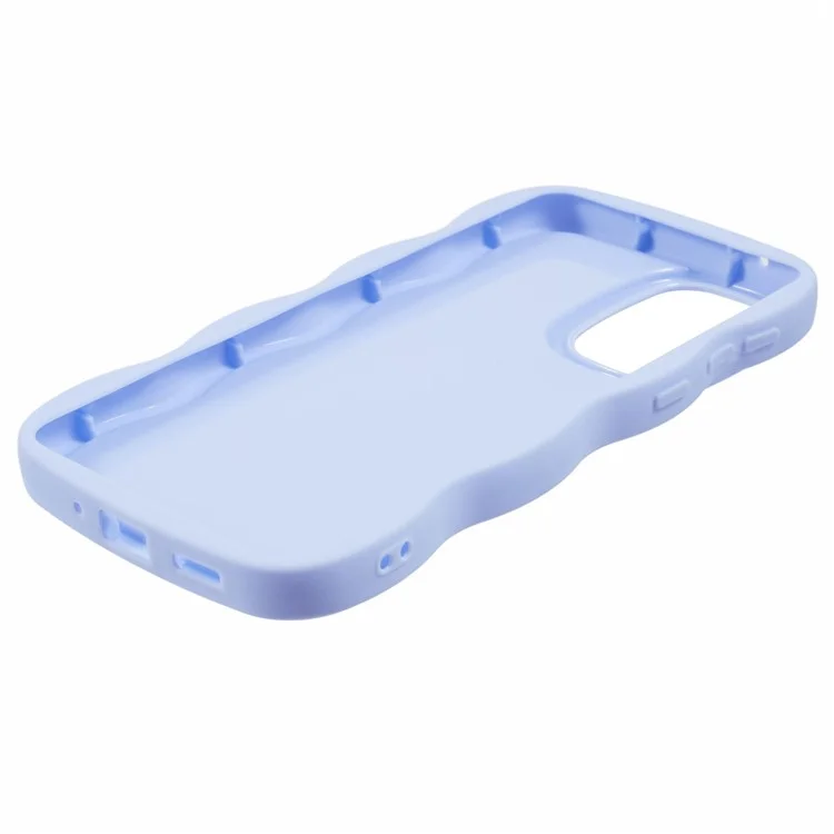 Série XL para Samsung Galaxy A23 4G / A23 5G (Versão Global) Capa Onda Suave Capa de TPU - Roxo