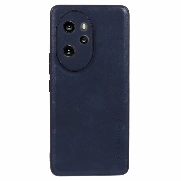 Capa X-LEVEL Bojue-3 Series For Honor 100 Pro 5G Couro PU com Quadro Interno de TPU PC - Azul
