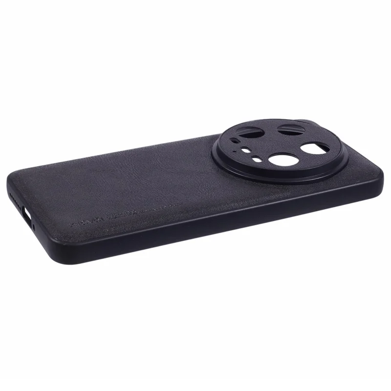 X-LEVEL Bojue-3 Series Per Xiaomi 14 Ultra Case PU Pelle + PC + TPU Ibrida Custodia Protettiva - Nero