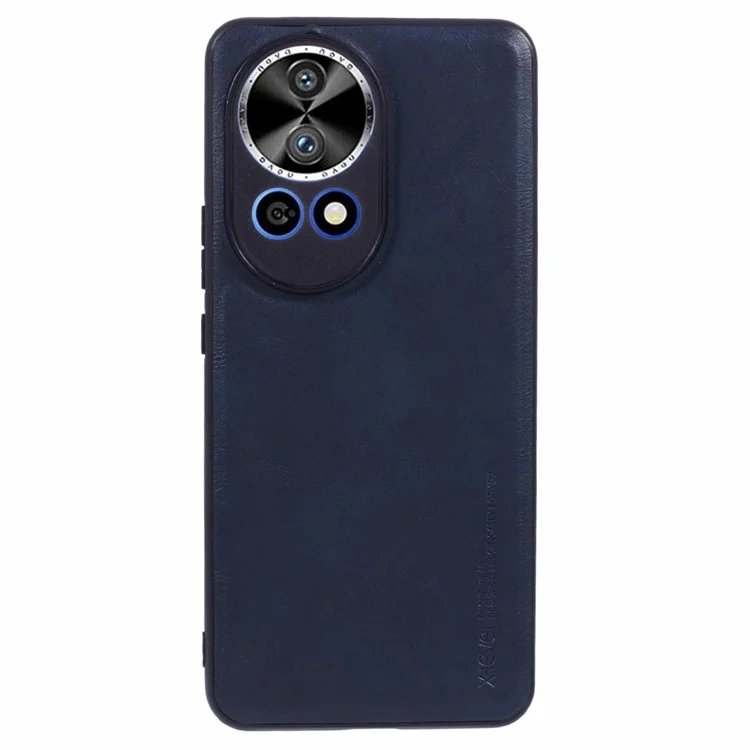 X-LEVEL Bojue-3 Serie para Huawei nova 12 Pro 5G / nova 12 Ultra 5G Funda Revestimiento de Piel Funda de Teléfono - Azul