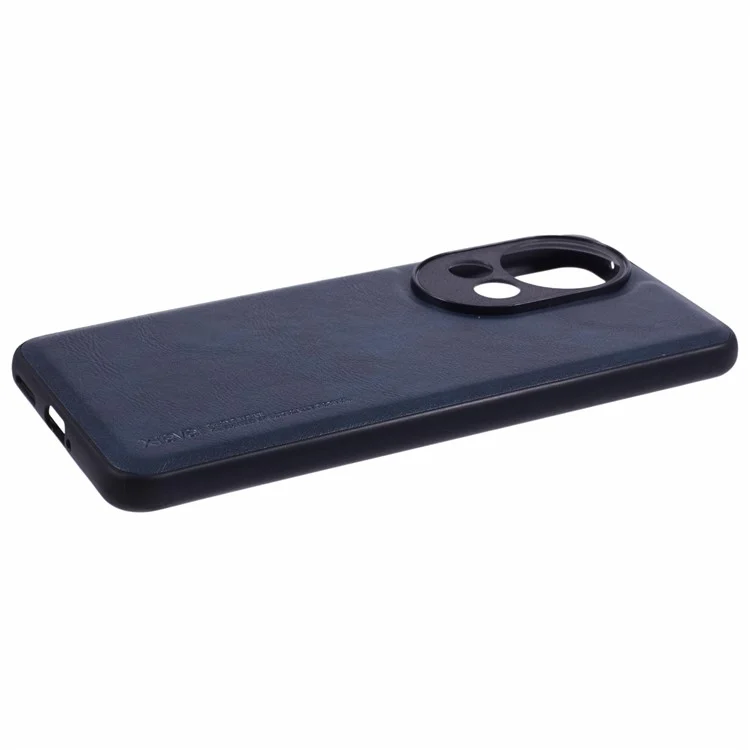 X-LEVEL Bojue-3 Serie para Huawei nova 12 Pro 5G / nova 12 Ultra 5G Funda Revestimiento de Piel Funda de Teléfono - Azul