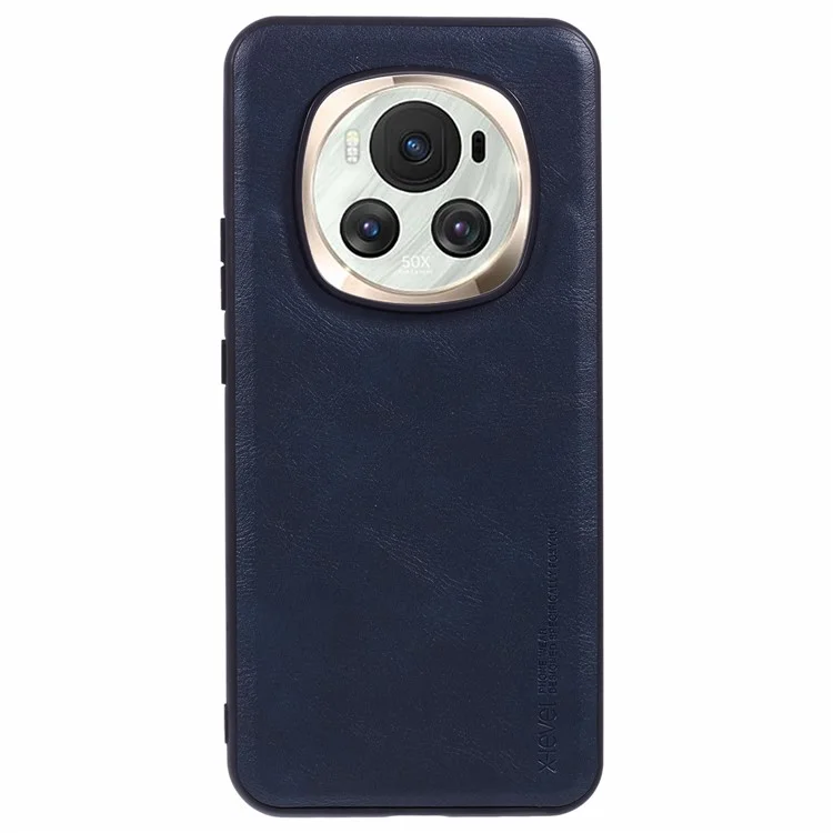 X-LEVEL Bojue-3 Série Pour l'honneur Magic6 5G Étui en cuir + TPU + PC Housse de téléphone - Bleu