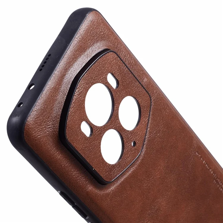 X-LEVEL Bojue-3 Serie Für Honor Magic6 RSR Porsche Design 5G Handyhülle PU-Leder-Beschichtung - Braun