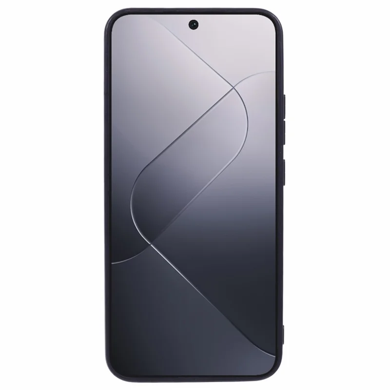 X-LEVEL Bojue-3 Series For Xiaomi 14 Case Leather Coating Phone Cover - Midnight Green