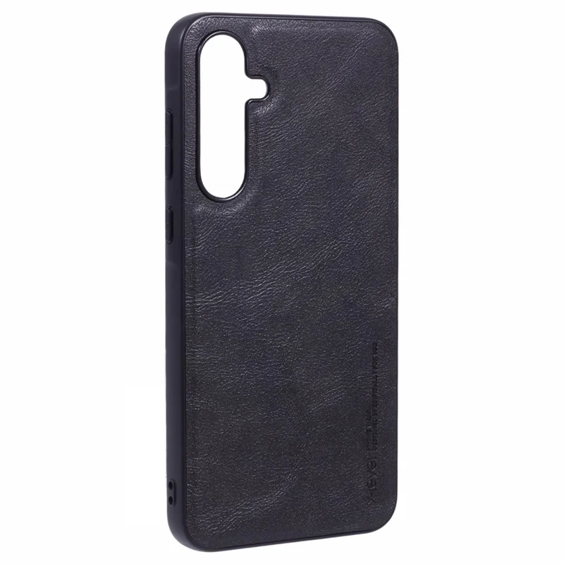 X-LEVEL Bojue-3 Series For Samsung Galaxy A55 5G Case Leather+TPU+PC Phone Cover - Black