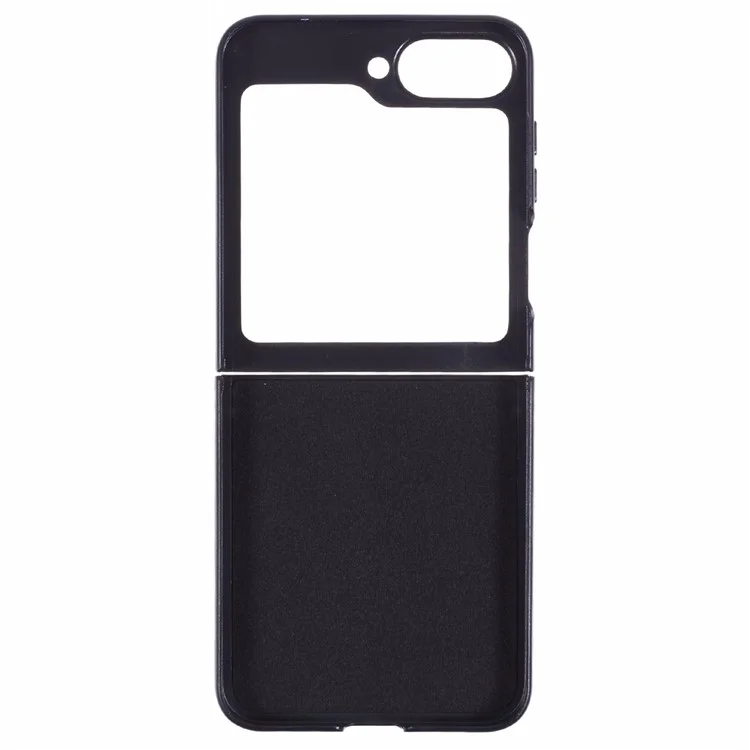 X-LEVEL Bojue-3 Series Para Samsung Galaxy Z Flip6 5G Case Leather+TPU+PC Anti-Fall Cell Phone Cover - Midnight Green