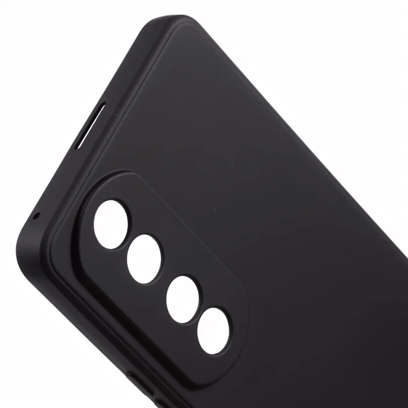 Capa de celular X-LEVEL For Honor 90 Pro TPU - Textura de silicone líquido, Cobertura de celular - Preto