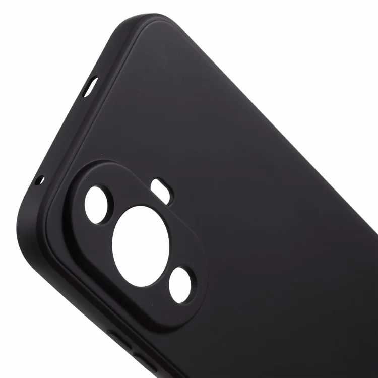 X-LEVEL For Huawei nova 11 / nova 12s 4G / nova 12 Lite 4G TPU Phone Case Liquid Silicone Texture Phone Cover - Black