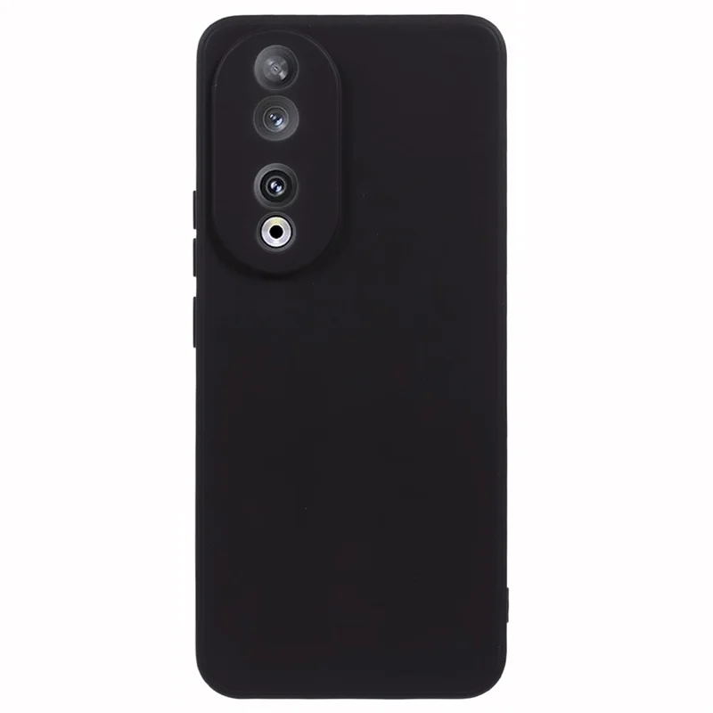 X-LEVEL Pour Honor 90 Étui de téléphone en TPU Texture de silicone liquide Housse de téléphone - Noir
