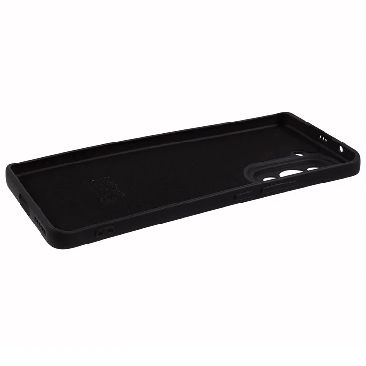 X-LEVEL Para Huawei nova 10 Pro 4G Funda de Teléfono TPU Textura de Silicona Líquida Funda de Teléfono - Negro
