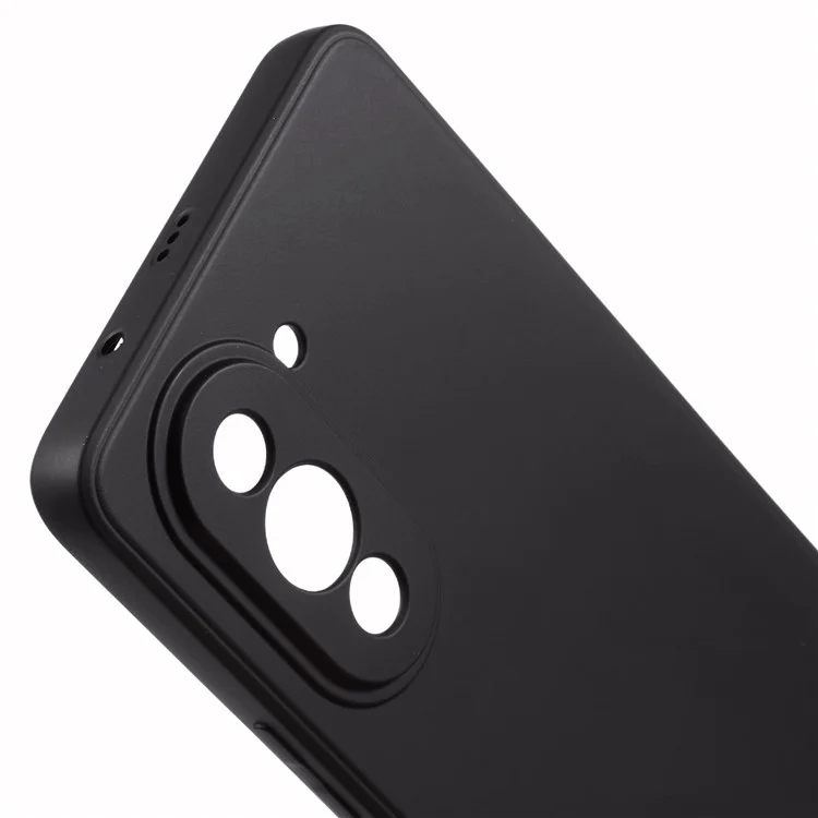 X-LEVEL Para Huawei nova 10 Pro 4G Funda de Teléfono TPU Textura de Silicona Líquida Funda de Teléfono - Negro