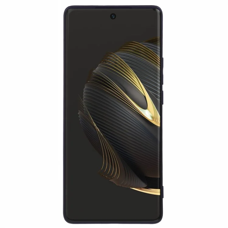X-LEVEL TPU Handyhülle für Huawei nova 10 4G Telefon-Hülle Flüssiger Silikonbeschichtung Schwarz Telefonabdeckung