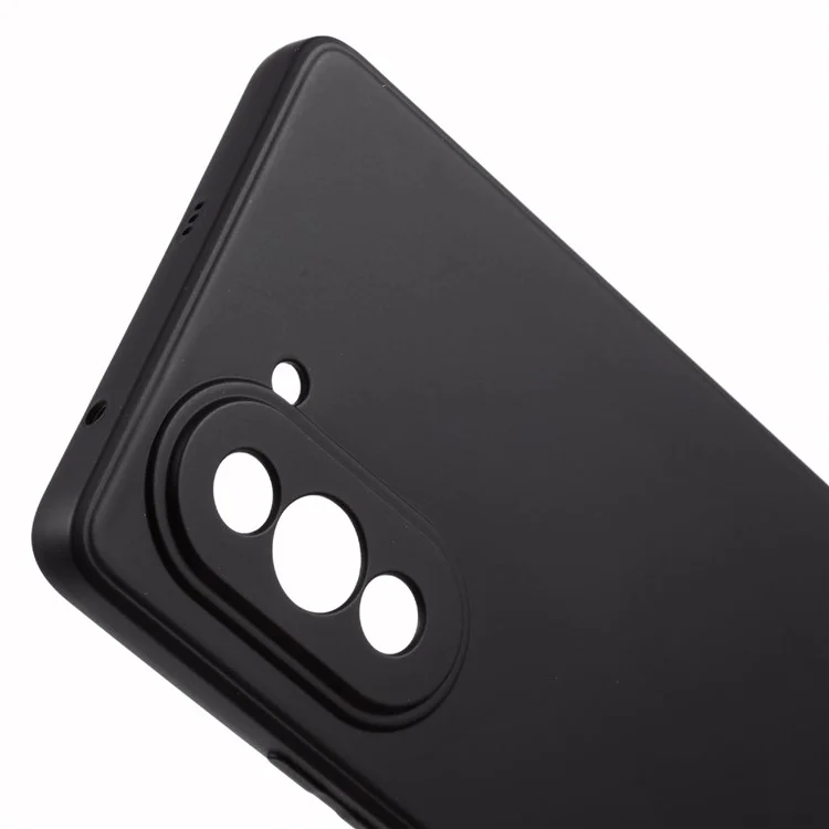X-LEVEL TPU Handyhülle für Huawei nova 10 4G Telefon-Hülle Flüssiger Silikonbeschichtung Schwarz Telefonabdeckung