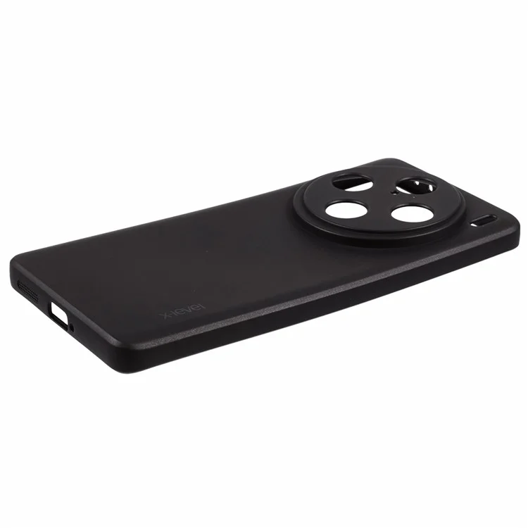 X-LEVEL Guardian Series Per vivo X100 Pro 5G Custodia per cellulare Caso Matte TPU Cover per telefono - Nero