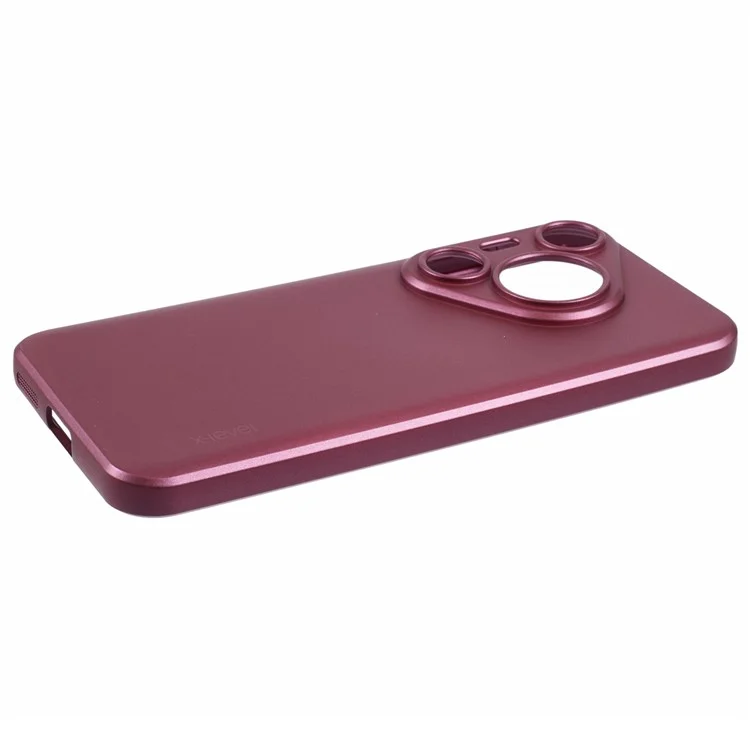 X-LEVEL Guardian Series For Huawei Pura 70 Pro / Pura 70 Pro+ Matte TPU Phone Case - Wine Red