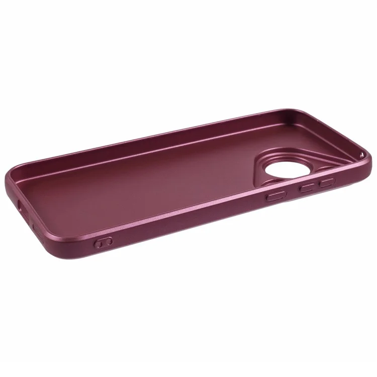 X-LEVEL Guardian Series For Huawei Pura 70 Cell Phone Case Anti-Fingerprint Matte TPU Cover - Wine Red