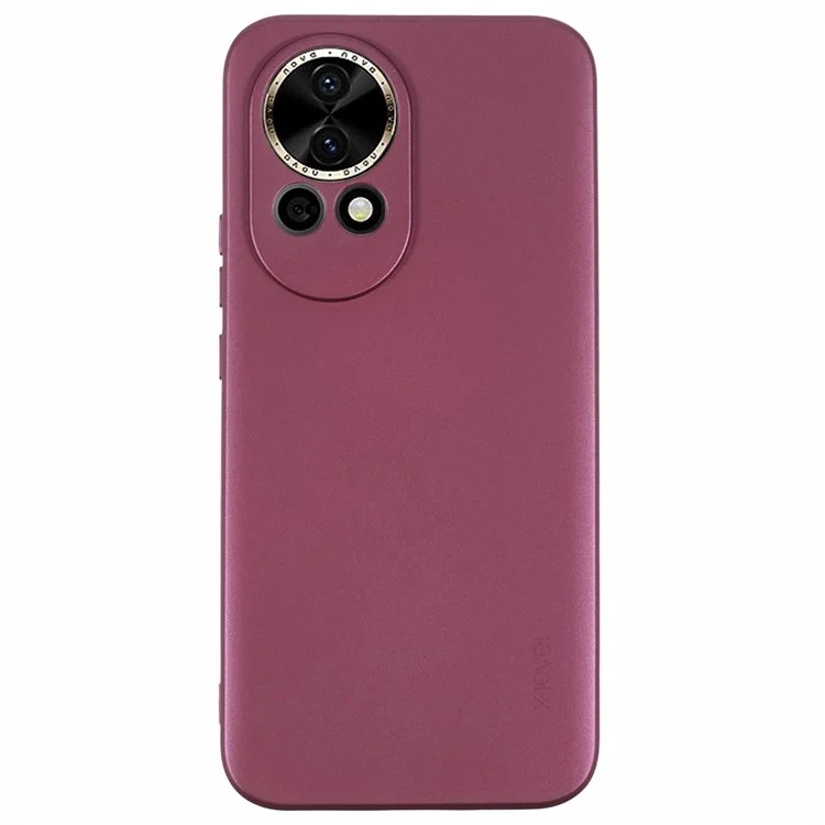 X-LEVEL Guardian Series For Huawei nova 12 5G Cell Phone Case Matte TPU Phone Cover - Wine Red